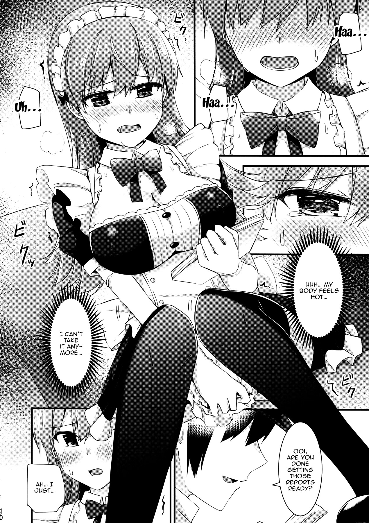 Hentai Manga Comic-Ooi! Try On These Maid Clothes!-Read-11